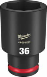 SHOCKWAVE 1/2 Inch Drive 36MM Deep 6-Point Impact Socket, Forged Steel