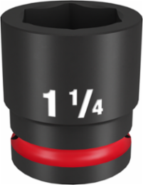 SHOCKWAVE Impact Duty 3/4 Inch Drive 1-1/4 Inch 6 Point Socket