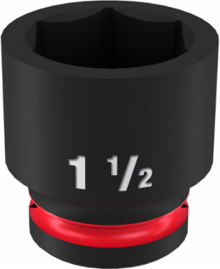 SHOCKWAVE Impact Duty 3/4 Inch Drive 1-1/2 Inch Standard 6 Point Socket