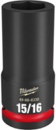 SHOCKWAVE Impact Duty 15/16 Inch Deep 6 Point Socket, 3/4 Inch Drive