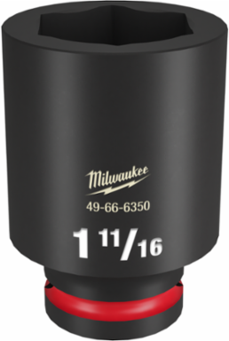 SHOCKWAVE 3/4 Inch Drive 1-11/16 Inch Deep 6-Point Impact Socket