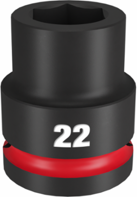 SHOCKWAVE 3/4 Inch Drive 22MM Standard 6 Point Impact Socket
