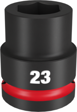 SHOCKWAVE Impact Duty 3/4 Inch Drive 23MM 6 Point Socket, Forged Steel