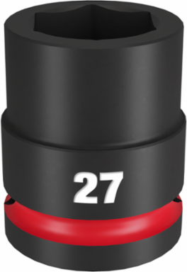 SHOCKWAVE Impact Duty 3/4 Inch Drive 27MM 6-Point Socket, Forged Steel