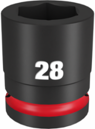 SHOCKWAVE Impact Duty 3/4 Inch Drive 28MM 6 Point Socket, Forged Steel