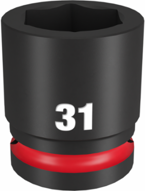 SHOCKWAVE Impact Duty 3/4 Inch Drive 31MM 6-Point Socket, Forged Steel
