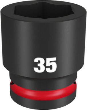 SHOCKWAVETM Impact Duty 3/4 Inch Drive 35MM Socket, Forged Steel, 6 Point