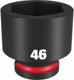 SHOCKWAVE 3/4 Inch Drive 46MM Impact Duty 6 Point Socket, Forged Steel