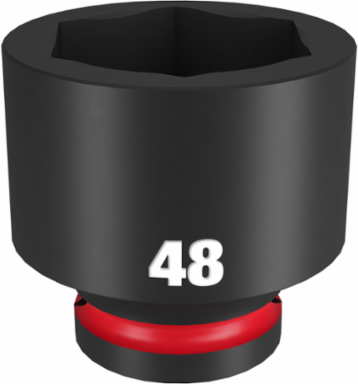 SHOCKWAVE Impact Duty 3/4 Inch Drive 48MM 6 Point Socket, Forged Steel