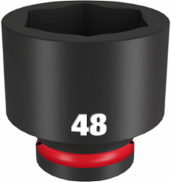 SHOCKWAVE Impact Duty 3/4 Inch Drive 48MM 6 Point Socket, Forged Steel