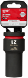 SHOCKWAVE Impact Duty 3/4 Inch Drive 21MM Deep 6 Point Socket, Forged Steel