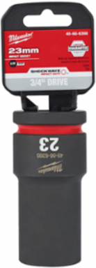 SHOCKWAVE Impact Duty 3/4 Inch Drive 23MM Deep 6 Point Socket