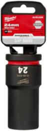 SHOCKWAVE Impact Duty 3/4 Inch Drive 24MM Deep 6 Point Socket, Forged Steel