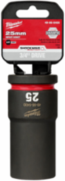 SHOCKWAVE Impact Duty 3/4 Inch Drive 25mm Deep 6-Point Socket