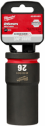 SHOCKWAVE Impact Duty 3/4 Inch Drive 26MM Deep 6 Point Socket, Forged Steel