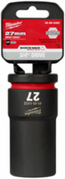 SHOCKWAVE Impact Duty 3/4 Inch Drive 27MM Deep 6 Point Socket, Forged Steel