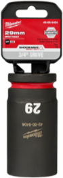 SHOCKWAVE 3/4 Inch Drive 29MM Deep 6 Point Impact Socket, Forged Steel