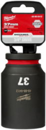SHOCKWAVE Impact Duty 3/4 Inch Drive 37MM Deep 6 Point Socket, Forged Steel