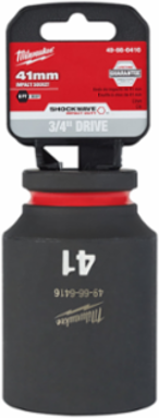 SHOCKWAVE Impact Duty 3/4 Inch Drive 41MM Deep 6 Point Socket