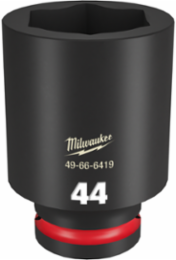 SHOCKWAVE Impact Duty 3/4 Inch Drive 44MM Deep 6 Point Socket, Forged Steel, 2.56 Inch Length
