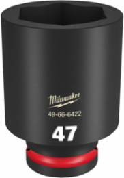 SHOCKWAVE 3/4 Inch Drive 47MM Deep Impact Socket, Forged Steel, 6 Points