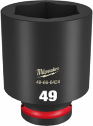 SHOCKWAVE 3/4 Inch Drive 49MM Deep 6 Point Impact Socket, Forged Steel