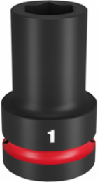 SHOCKWAVE Impact Duty 1" Drive 1" Deep 6-Point Socket, Forged Steel
