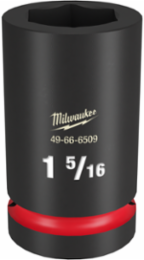 SHOCKWAVE Impact Duty 1" Drive Deep 1-5/16" 6 Point Socket, Forged Steel