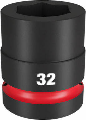 SHOCKWAVE Impact Duty 1 Inch Drive 32MM 6-Point Socket, Forged Steel