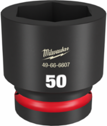 SHOCKWAVE Impact Duty 1 Inch Drive 50MM 6-Point Socket, Forged Steel