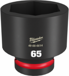 SHOCKWAVE Impact Duty 1 Inch Drive 65MM 6 Point Socket, Forged Steel