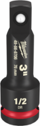 SHOCKWAVE Impact Duty 1/2 Inch Drive 3 Inch Extension, Chromium Molybdenum