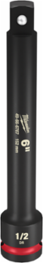 SHOCKWAVE Impact Duty 1/2 Inch Drive 6 Inch Extension, Chromium Molybdenum