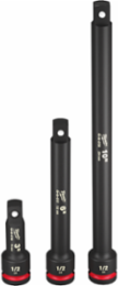 SHOCKWAVE Impact Duty 1/2 Inch Drive Extension Set, 3", 6", 10" Lengths
