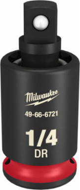 SHOCKWAVE Impact Duty 1/4 Inch Drive Universal Joint, 15 Degree Swivel