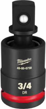 SHOCKWAVE Impact Duty 3/4 Inch Drive Universal Joint, 3.62 Inch Length, Chromium Molybdenum