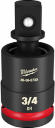 SHOCKWAVE Impact Duty 3/4 Inch Drive Universal Joint, 3.62 Inch Length, Chromium Molybdenum