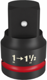 SHOCKWAVE Impact Duty 1" Drive 1-1/2" 6 Point Socket, Forged Steel