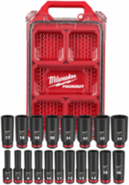 19PC SHOCKWAVE Impact Duty Socket Set 3/8 Inch Drive, Metric Sizes 6mm-24mm