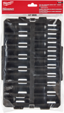 SHOCKWAVE Impact Duty Socket Tray, 16PC, Metric Compatibility, Durable Plastic
