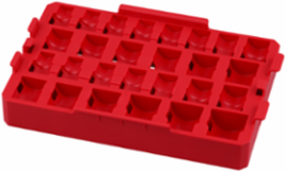 SHOCKWAVE Impact Duty 27PC Socket Tray, 1/2 Inch Drive, Red, Durable Plastic