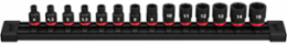 14PC SHOCKWAVE Impact Duty Metric Socket Set, 1/4 Inch Drive, Forged Steel