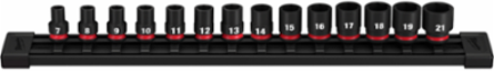 SHOCKWAVE Impact Duty 14PC 3/8 Inch Drive Metric 6 Point Socket Set