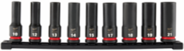 9PC SHOCKWAVE Impact Duty 1/2 Inch Drive Metric Deep 6-Point Socket Set