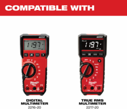 Magnetic Meter Holder with 1 Inch Mouth Width, 3 Inch Length, Plastic Material