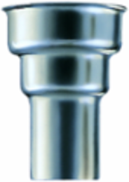Air Reducer Nozzle for Heat Guns, Metal, 5.88 Inch Length, 1100°F Max Temp