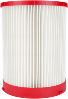 Large HEPA Filter for Wet/Dry Vacuum - Reusable, Easy Install