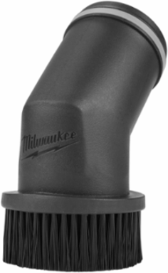 1-7/8 Inch Round Brush Tool, Lightweight Plastic, 4 Inch Length