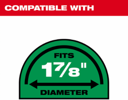 1-7/8 Inch Vacuum Extension Wand, 19-1/2 Inch Length, Compatible with 1-7/8 Inch Hoses
