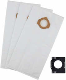 Fleece Dust Bags (3 Pack) for M12 FUEL & M18 FUEL Vacuums, Fine Dust Collection